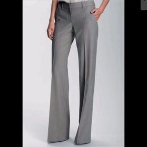 THEORY NWT Emery Tailor Light Heather Trousers